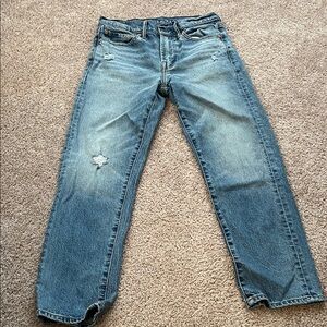 American Eagle Outfitters Light Blue Men's Relaxed Jeans